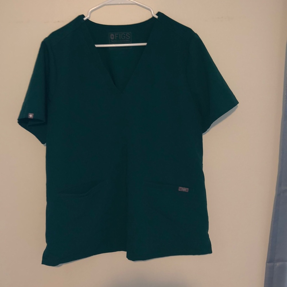 Figs Casma three pocket scrub top